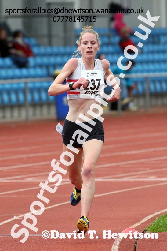 Womens  senior 5000 metres, Northern Senior and Under-20s Track and Field Champs., Manchester. Photo: David T. Hewitson/Sports for All Pics